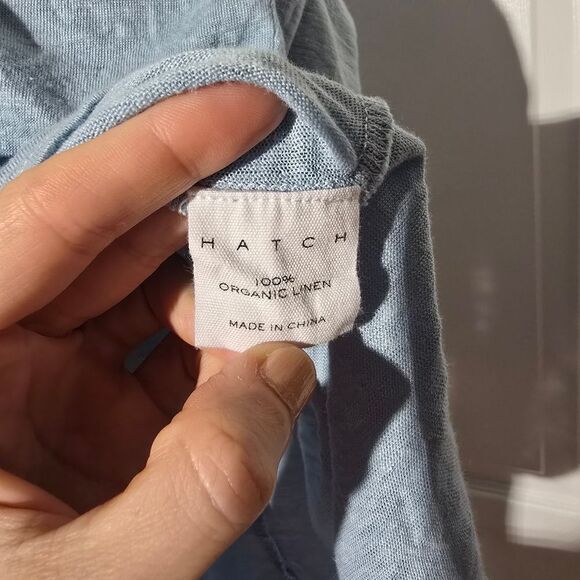 HATCH linen Maternity Tunic - Picture 6 of 6